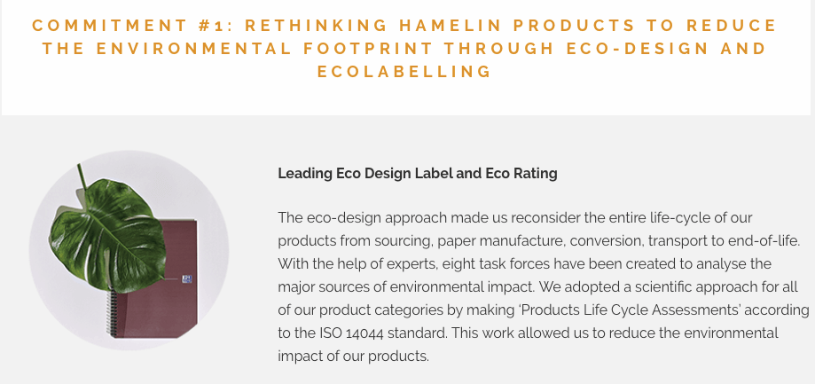 Hamlein brands showcase their eco-designs