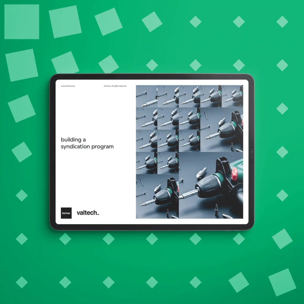 Building a syndication program