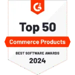 G2 names inriver in Top 50 Commerce Products in G2's 2024 Best Software Awards