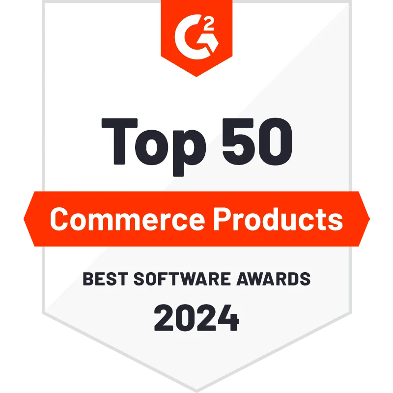 G2 names inriver in Top 50 Commerce Products in G2's 2024 Best Software Awards