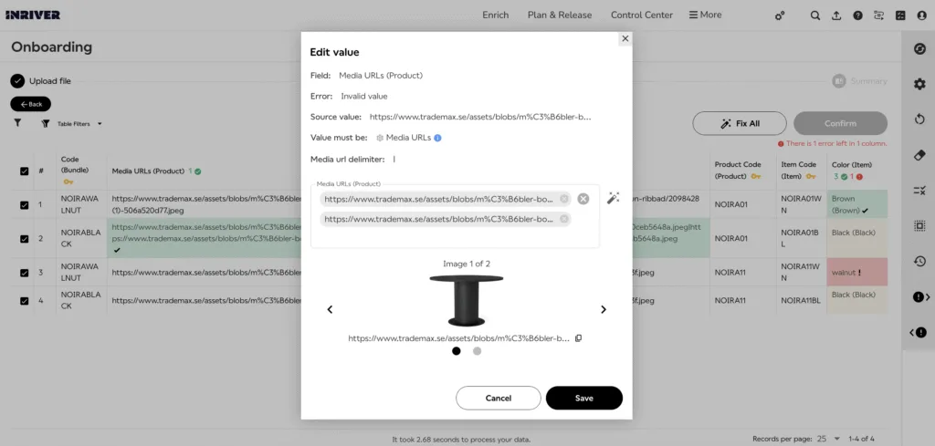 content onboarding screenshot