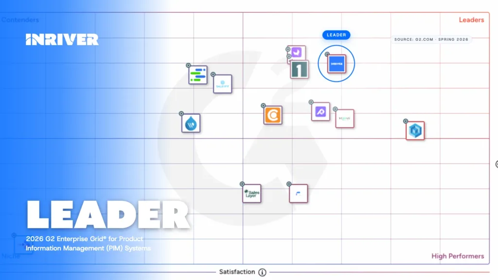 Inriver named an Enterprise Leader in G2 for Product Information Management