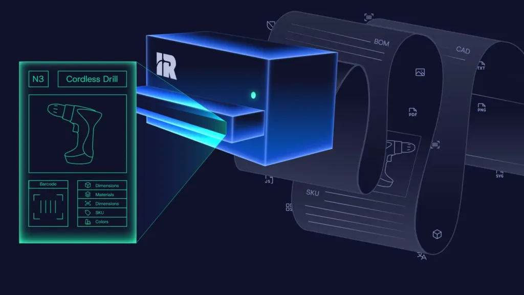 PIM product data transformation illustration
