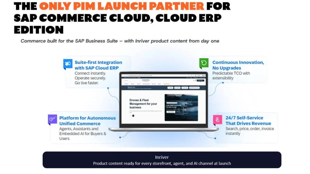 SAP connect 2026 - The only pim launch partner for sap commerce cloud, cloud erp edition