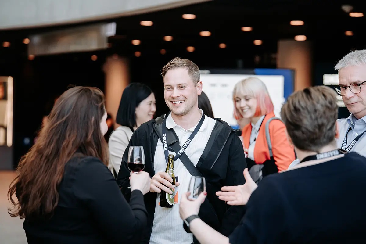 Mingling at PIMpoint 2025 Copenhagen