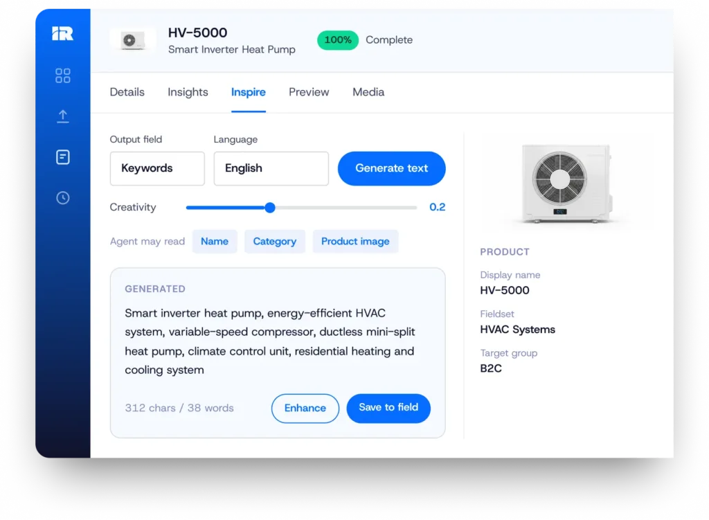 Bring your product information into the AI era